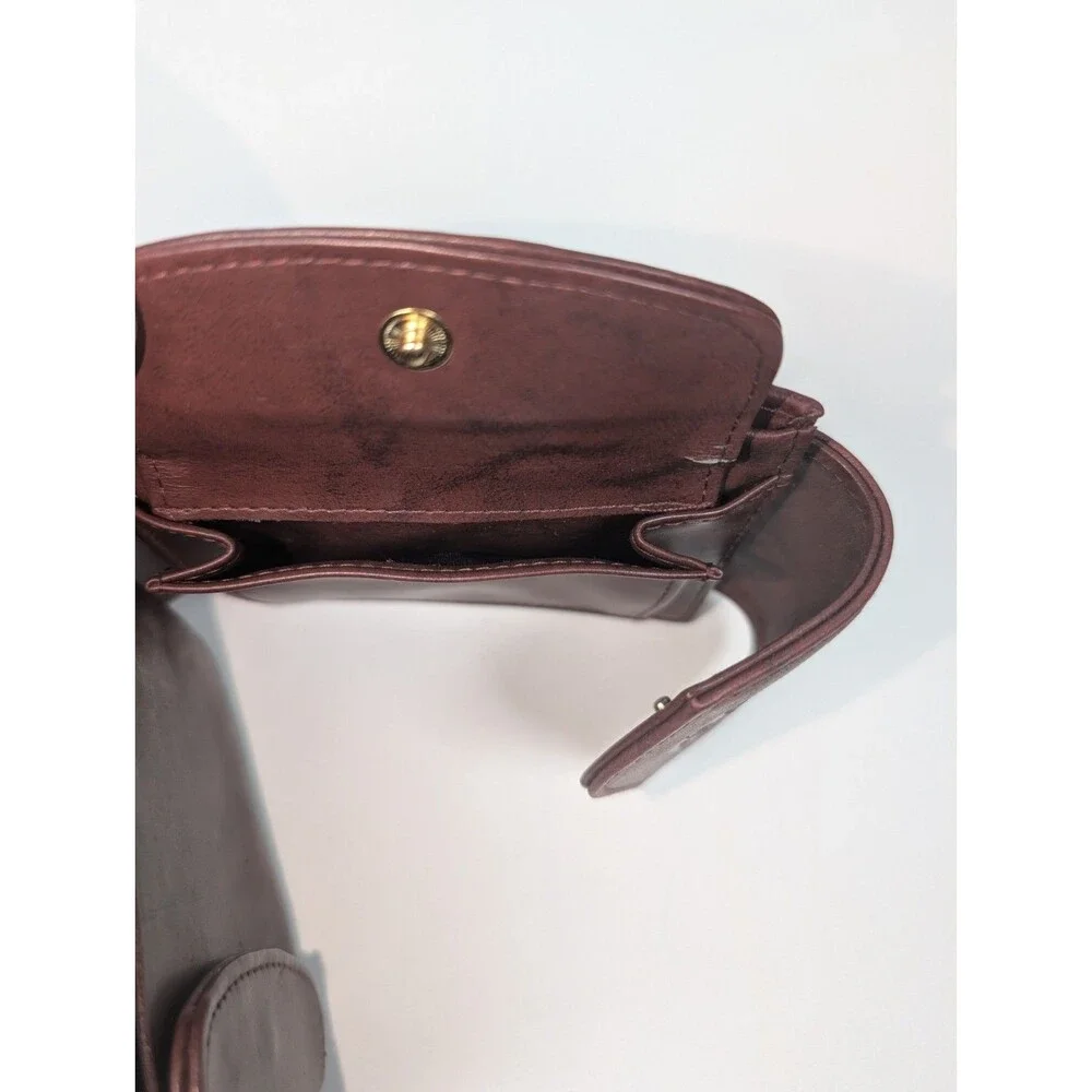 Buxton Genuine Leather Wallet Brown Bifold Organizer Coin Pocket ID Holder NIB